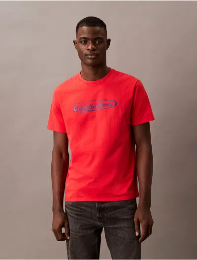 Calvin Klein Jeans Est.1978 Calvin Klein Men's Ckj Lasso Graphic Crewneck T-shirt