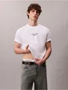 Calvin Klein Jeans Est.1978 Calvin Klein Men's Ckj Logo Graphic Relaxed T-shirt In White