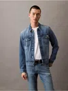 Calvin Klein Jeans Est.1978 Calvin Klein Men's Classic Denim Coolmax Trucker Jacket