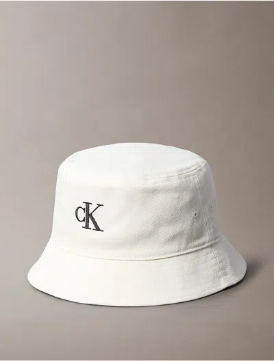Calvin Klein Jeans Est.1978 Calvin Klein Men's Compact Monogram Logo Bucket Hat