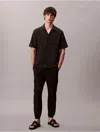 Calvin Klein Jeans Est.1978 Calvin Klein Men's Cotton Blend Skinny Cargo Ripstop Pants In Black