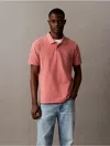 Calvin Klein Jeans Est.1978 Calvin Klein Men's Cotton Pique Classic Polo Shirt In Pink