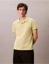 Calvin Klein Jeans Est.1978 Calvin Klein Men's Cotton Pique Classic Polo Shirt In Yellow