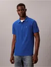 Calvin Klein Jeans Est.1978 Calvin Klein Men's Cotton Pique Classic Polo Shirt In Blue