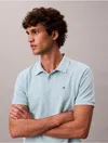 Calvin Klein Jeans Est.1978 Calvin Klein Men's Cotton Pique Classic Polo Shirt In Blue