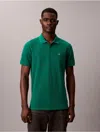 Calvin Klein Jeans Est.1978 Calvin Klein Men's Cotton Pique Classic Polo Shirt In Green