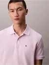 Calvin Klein Jeans Est.1978 Calvin Klein Men's Cotton Pique Classic Polo Shirt In Pink