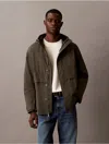 Calvin Klein Jeans Est.1978 Calvin Klein Men's Crinkle Nylon Hooded Windbreaker Jacket