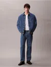 Calvin Klein Jeans Est.1978 Calvin Klein Men's Denim Padded Shirt Jacket In Blue