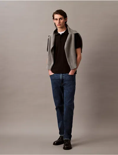 Calvin Klein Jeans Est.1978 Calvin Klein Men's Embossed Tipped Polo Shirt