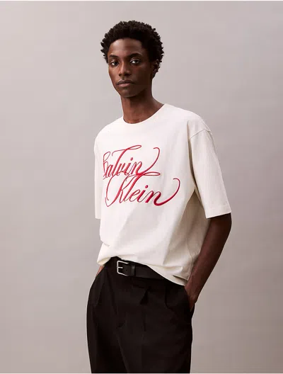 Calvin Klein Jeans Est.1978 Calvin Klein Men's Embroidered Logo Tee
