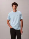 Calvin Klein Jeans Est.1978 Calvin Klein Men's Embroidered Monogram Logo Relaxed T-shirt In Blue