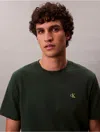 Calvin Klein Jeans Est.1978 Calvin Klein Men's Embroidered Monogram Logo Relaxed T-shirt In Green