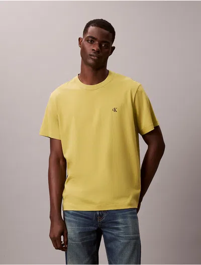 Calvin Klein Jeans Est.1978 Calvin Klein Men's Embroidered Monogram Relaxed T-shirt In Multi
