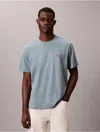 Calvin Klein Jeans Est.1978 Calvin Klein Men's Embroidered Monogram Relaxed T-shirt In Blue