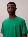 Calvin Klein Jeans Est.1978 Calvin Klein Men's Embroidered Monogram Relaxed T-shirt In Green