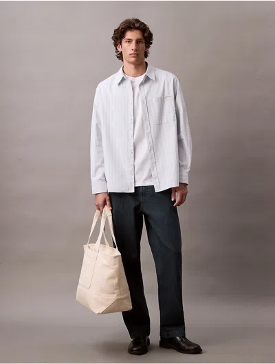 Calvin Klein Jeans Est.1978 Calvin Klein Men's Linen Cotton Denim Pull-on Pants