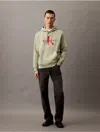 Calvin Klein Jeans Est.1978 Calvin Klein Men's Monogram Logo Fleece Hoodie