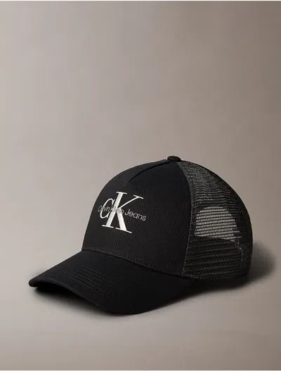 Calvin Klein Jeans Est.1978 Calvin Klein Men's Monogram Logo Mesh Baseball Cap