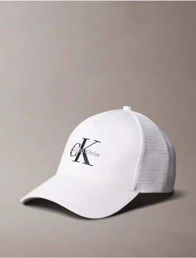 Calvin Klein Jeans Est.1978 Calvin Klein Men's Monogram Logo Mesh Baseball Cap