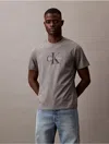 Calvin Klein Jeans Est.1978 Calvin Klein Men's Monogram Logo Tee In Gray
