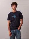 Calvin Klein Jeans Est.1978 Calvin Klein Men's Monogram Logo Tee In Blue