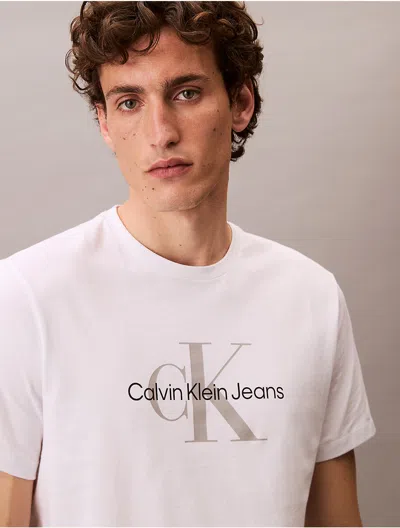 CALVIN KLEIN JEANS EST.1978 CALVIN KLEIN MEN'S MONOGRAM LOGO TEE