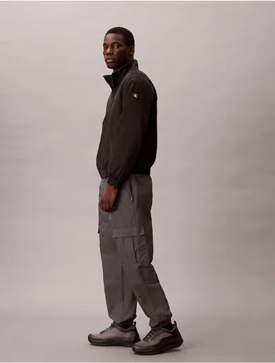 Calvin Klein Jeans Est.1978 Calvin Klein Men's Nylon Cargo Joggers In Brown