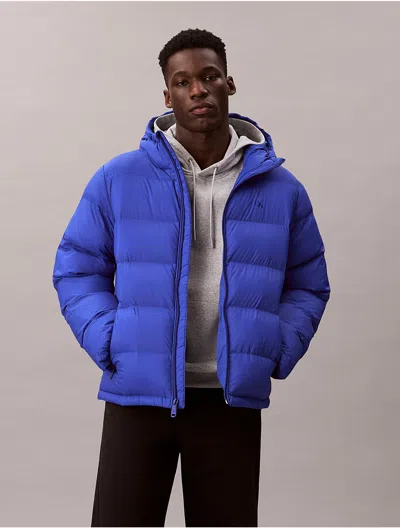 Calvin Klein Jeans Est.1978 Calvin Klein Men's Nylon Puffer Jacket In Blue