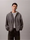 Calvin Klein Jeans Est.1978 Calvin Klein Men's Ombre Windbreaker Jacket In Gray