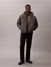 Calvin Klein Jeans Est.1978 Calvin Klein Men's Packable Ripstop Puffer Jacket In Gray