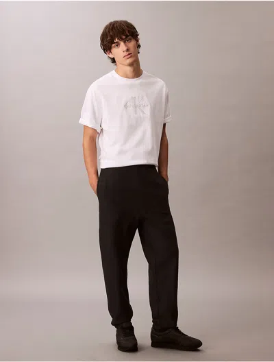 Calvin Klein Jeans Est.1978 Calvin Klein Men's Premium Fleece Joggers In Black