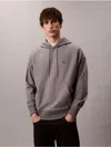 Calvin Klein Jeans Est.1978 Calvin Klein Men's Premium Fleece Relaxed Hoodie In Gray