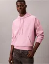 Calvin Klein Jeans Est.1978 Calvin Klein Men's Premium Terry Relaxed Hoodie In Pink