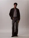 Calvin Klein Jeans Est.1978 Calvin Klein Men's Smooth Cotton Sweater Bomber Jacket