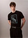 Calvin Klein Jeans Est.1978 Calvin Klein Men's Script Logo Graphic Relaxed T-shirt In Black