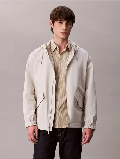 Calvin Klein Jeans Est.1978 Calvin Klein Men's Short Parka Jacket In Gray
