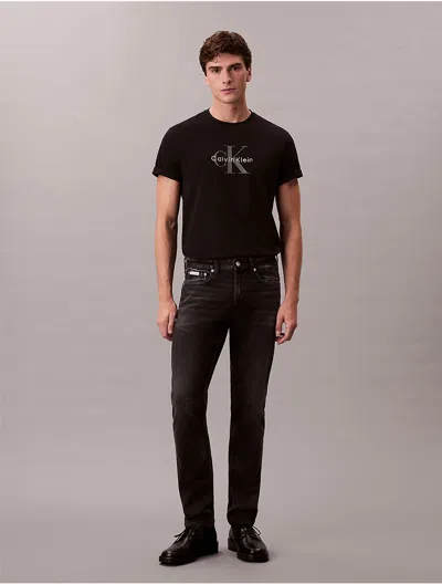 Calvin Klein Jeans Est.1978 Calvin Klein Men's Slim Fit Temperature Regulating Jeans In Brown