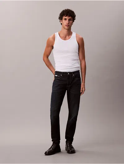 Calvin Klein Jeans Est.1978 Calvin Klein Men's Slim Tapered Jeans In Black
