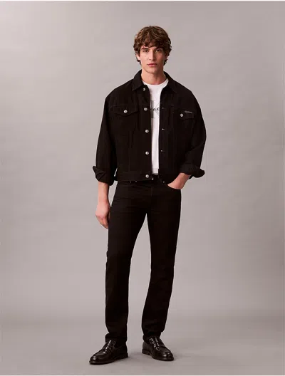 Calvin Klein Jeans Est.1978 Calvin Klein Men's Slim Tapered Jeans In Burgundy