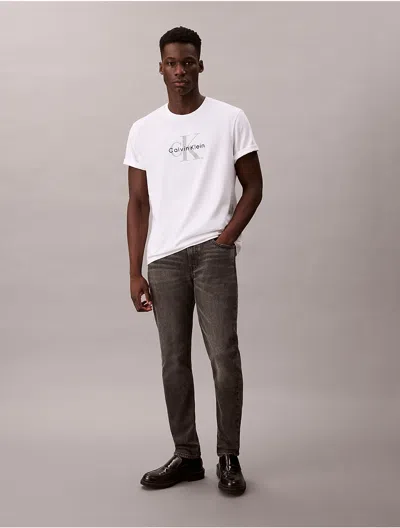 Calvin Klein Jeans Est.1978 Calvin Klein Men's Slim Tapered Jeans In White