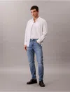 Calvin Klein Jeans Est.1978 Calvin Klein Men's Skinny Fit Boston Blue Black Jeans In White