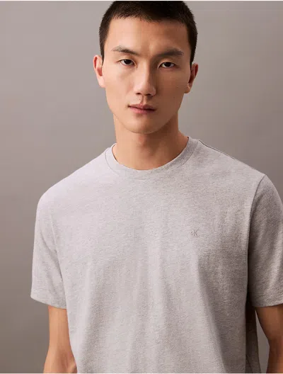 Calvin Klein Jeans Est.1978 Calvin Klein Men's Smooth Cotton Monogram Logo T-shirt