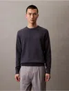 Calvin Klein Jeans Est.1978 Calvin Klein Men's Smooth Cotton Sweater In Black