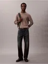 Calvin Klein Jeans Est.1978 Calvin Klein Men's Smooth Cotton Sweater In Brown