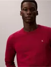 Calvin Klein Jeans Est.1978 Calvin Klein Men's Smooth Cotton Sweater In Red
