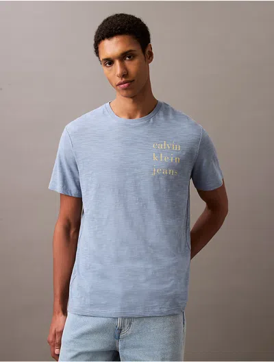 Calvin Klein Jeans Est.1978 Calvin Klein Men's Spaced Logo Graphic Classic T-shirt