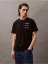 Calvin Klein Jeans Est.1978 Calvin Klein Men's Spaced Logo Graphic Classic T-shirt