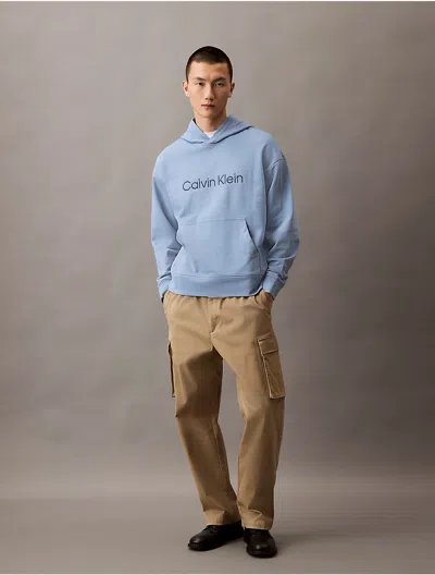 Calvin Klein Jeans Est.1978 Calvin Klein Men's Standard Logo Relaxed Hoodie