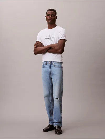 Calvin Klein Jeans Est.1978 Calvin Klein Men's Standard Straight Fit Jeans In Blue